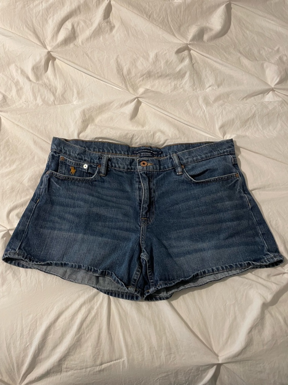 Ralph Lauren Dark Blue Denim Jean Shorts